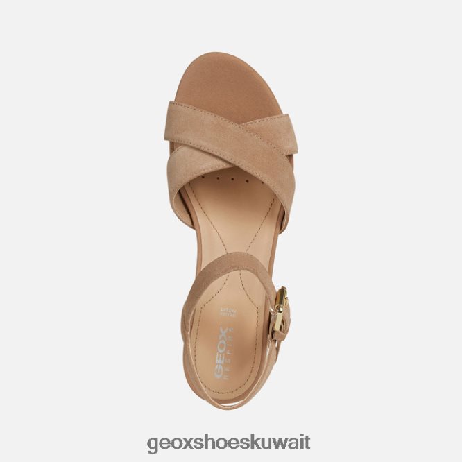 Geox BLL84T166 Ischia Corda Woman Dark Skin