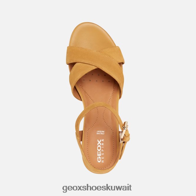 Geox BLL84T1677 Ischia Corda Woman Mustard