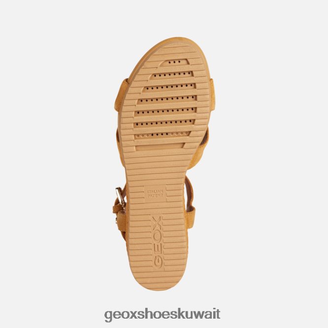 Geox BLL84T1677 Ischia Corda Woman Mustard