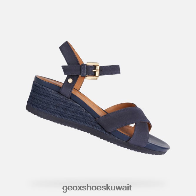 Geox BLL84T1678 Ischia Corda Woman Navy