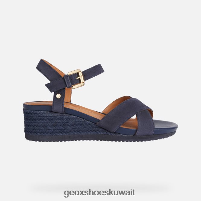 Geox BLL84T1678 Ischia Corda Woman Navy