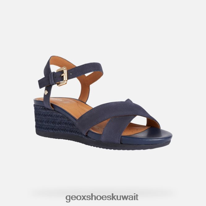 Geox BLL84T1678 Ischia Corda Woman Navy