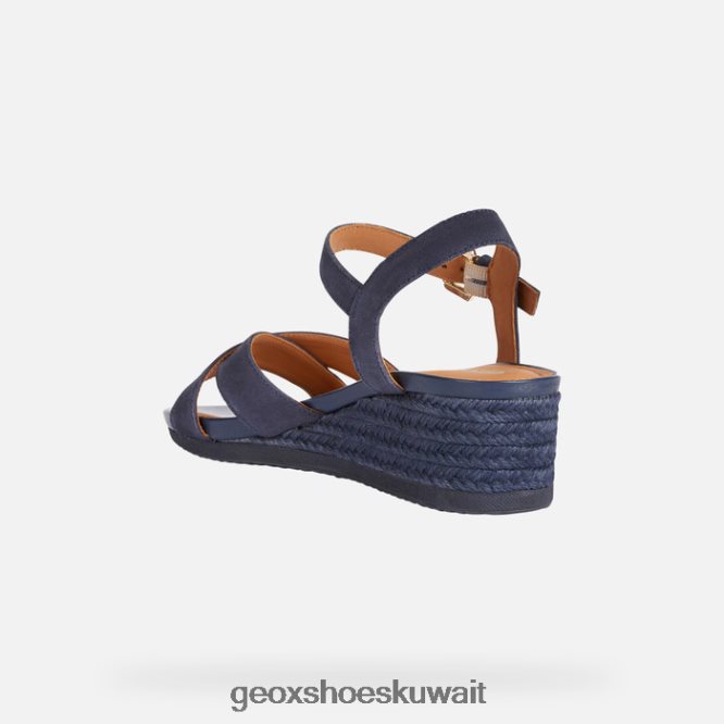 Geox BLL84T1678 Ischia Corda Woman Navy