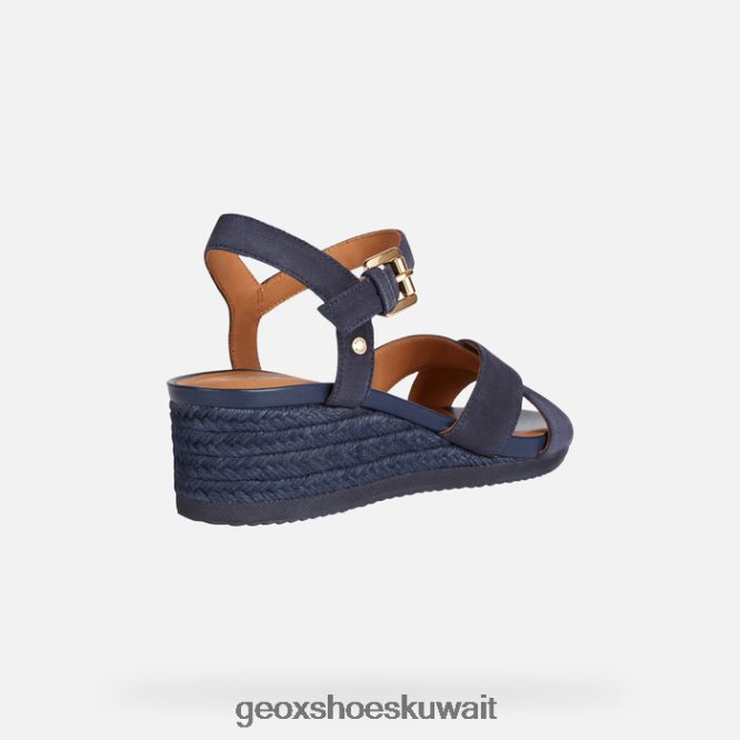 Geox BLL84T1678 Ischia Corda Woman Navy