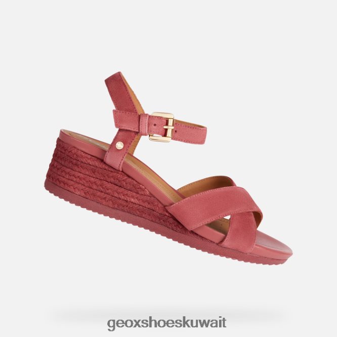 Geox BLL84T1679 Ischia Corda Woman Dark Fuchsia