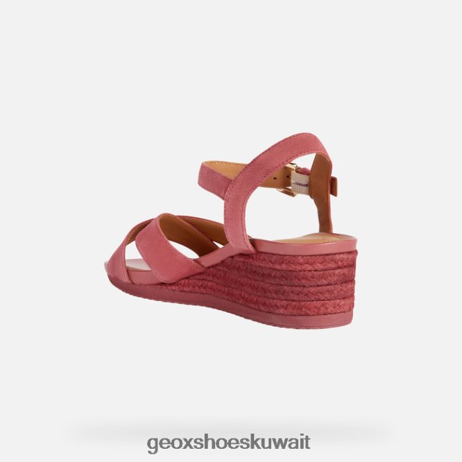 Geox BLL84T1679 Ischia Corda Woman Dark Fuchsia