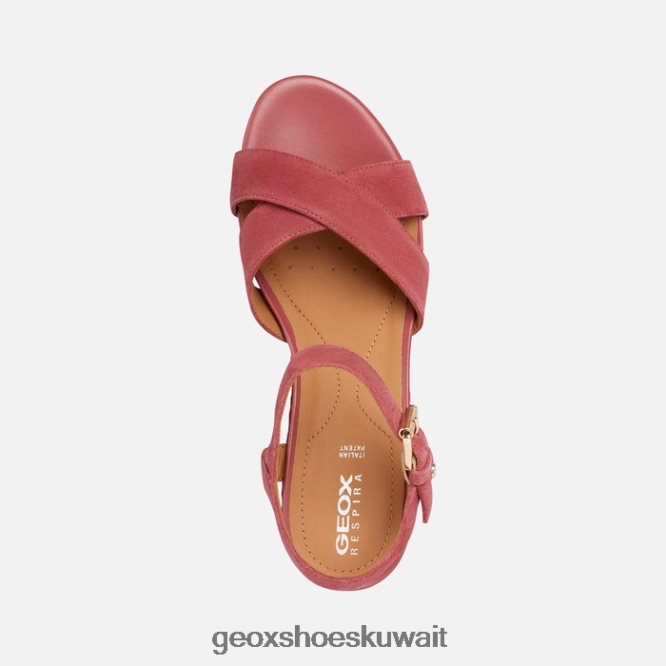 Geox BLL84T1679 Ischia Corda Woman Dark Fuchsia