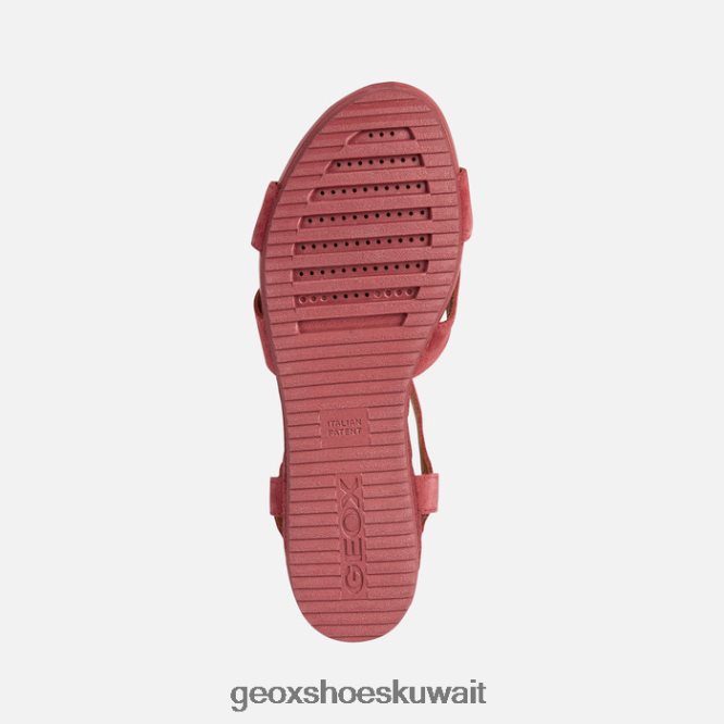 Geox BLL84T1679 Ischia Corda Woman Dark Fuchsia
