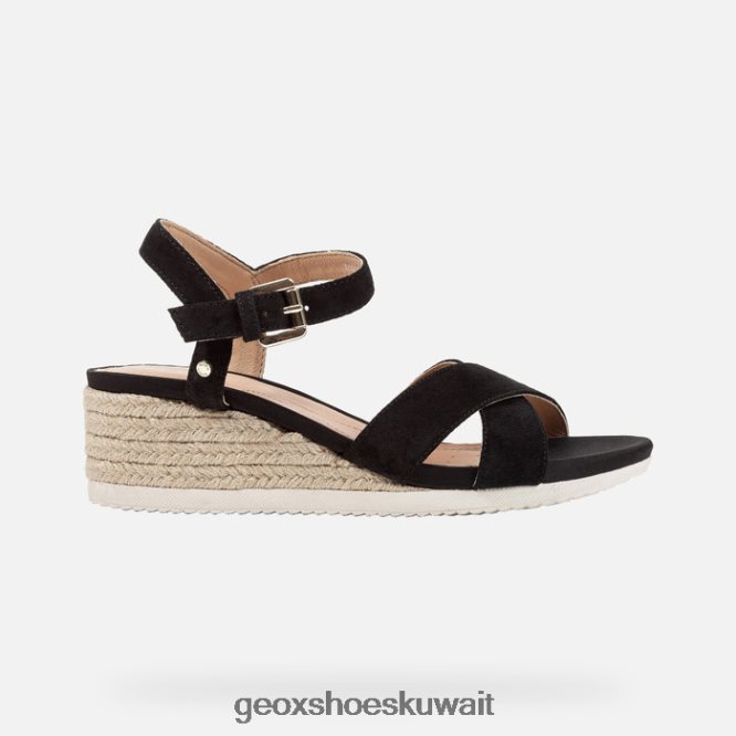 Geox BLL84T167 Ischia Corda Woman Black