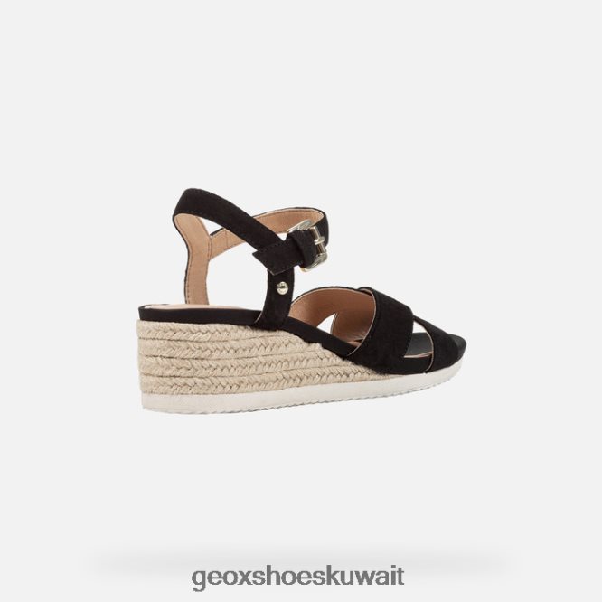 Geox BLL84T167 Ischia Corda Woman Black