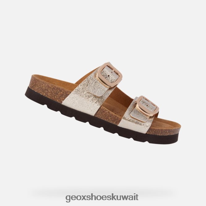 Geox BLL84T1681 Brionia High Woman Light Gold