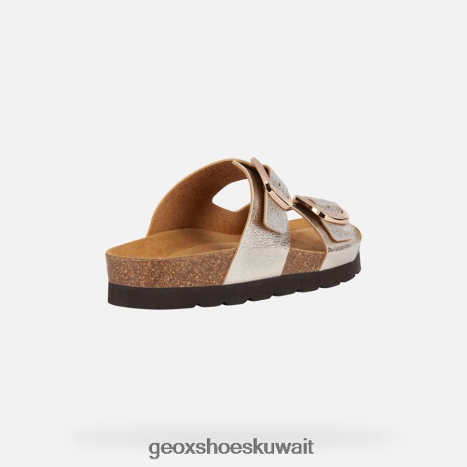 Geox BLL84T1681 Brionia High Woman Light Gold