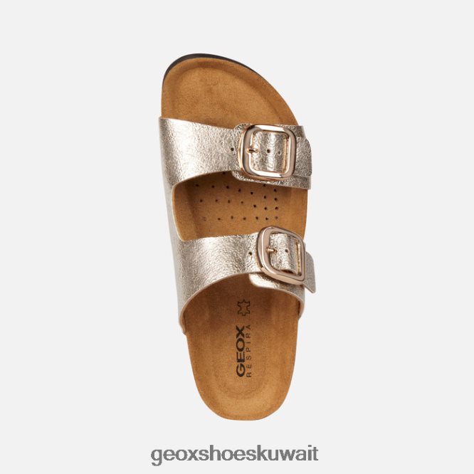 Geox BLL84T1681 Brionia High Woman Light Gold