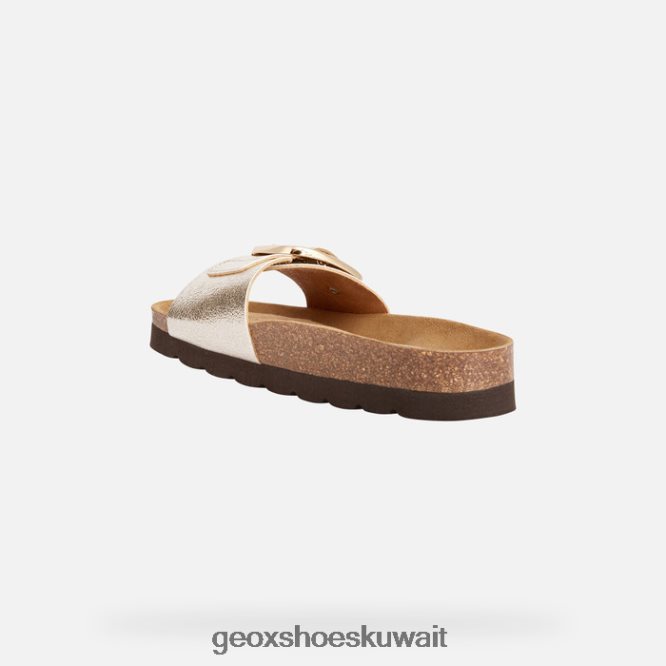 Geox BLL84T1682 Brionia High Woman Light Gold