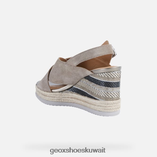 Geox BLL84T1733 Ponza Woman Taupe