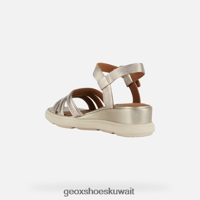 Geox BLL84T188 Pisa Woman Light Gold