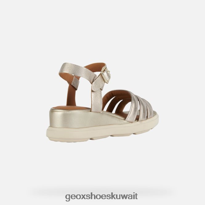 Geox BLL84T188 Pisa Woman Light Gold