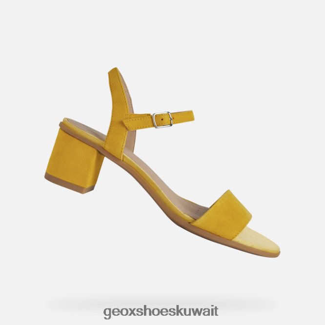 Geox BLL84T1 Aurely 50 Woman Dark Yellow