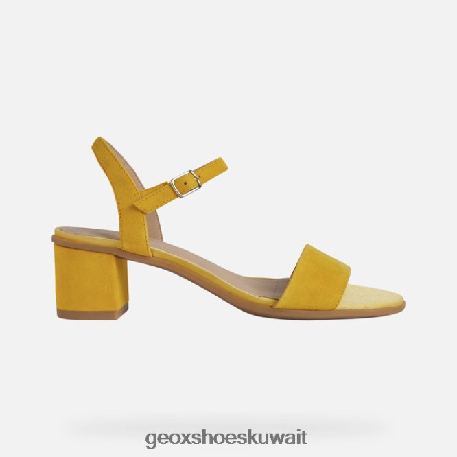 Geox BLL84T1 Aurely 50 Woman Dark Yellow