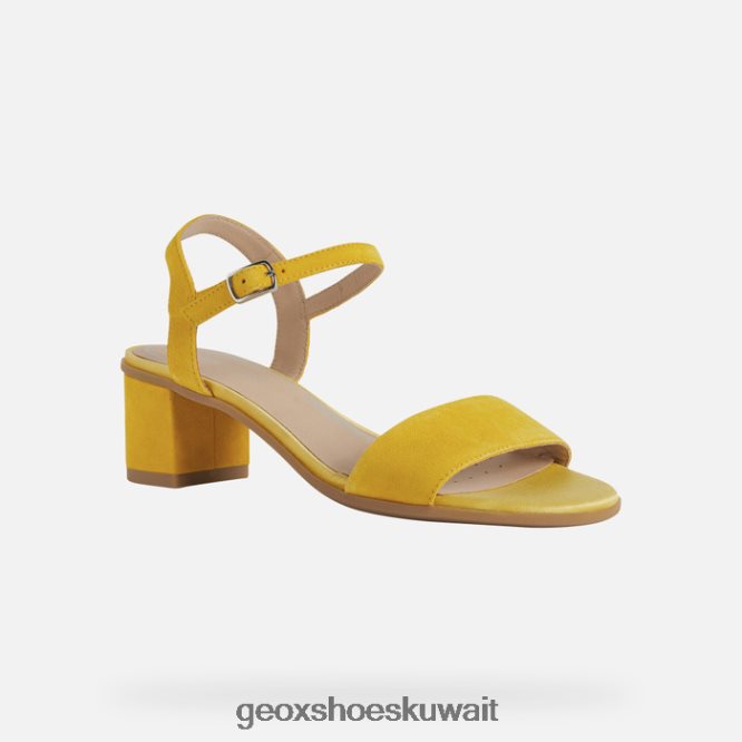 Geox BLL84T1 Aurely 50 Woman Dark Yellow