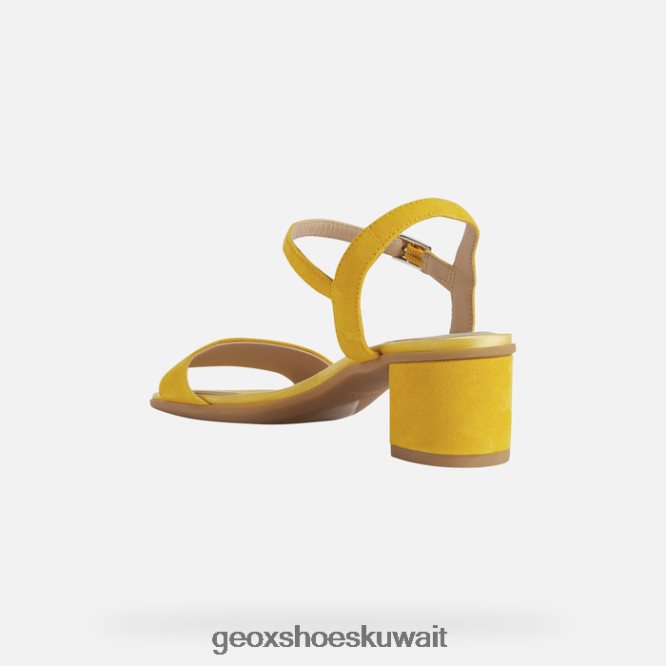 Geox BLL84T1 Aurely 50 Woman Dark Yellow