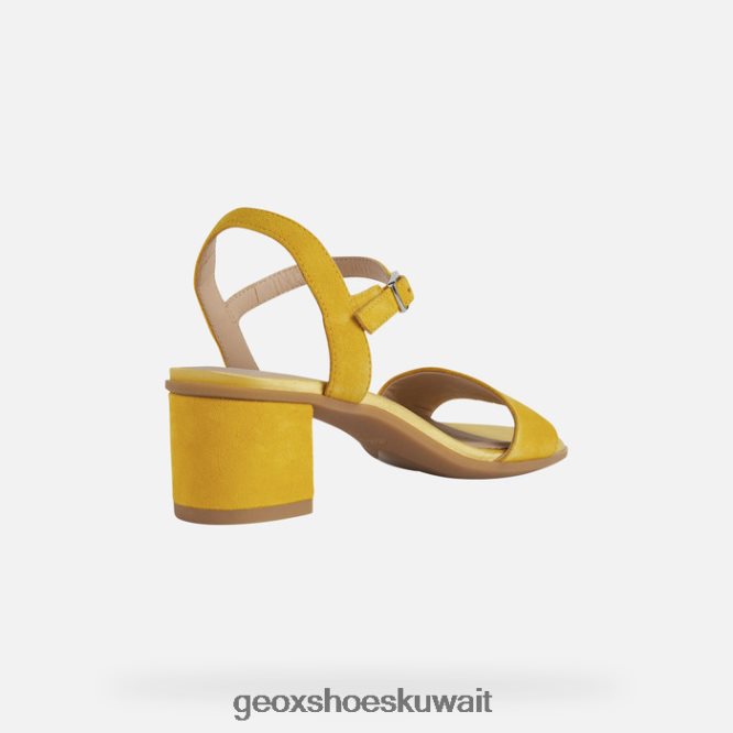 Geox BLL84T1 Aurely 50 Woman Dark Yellow