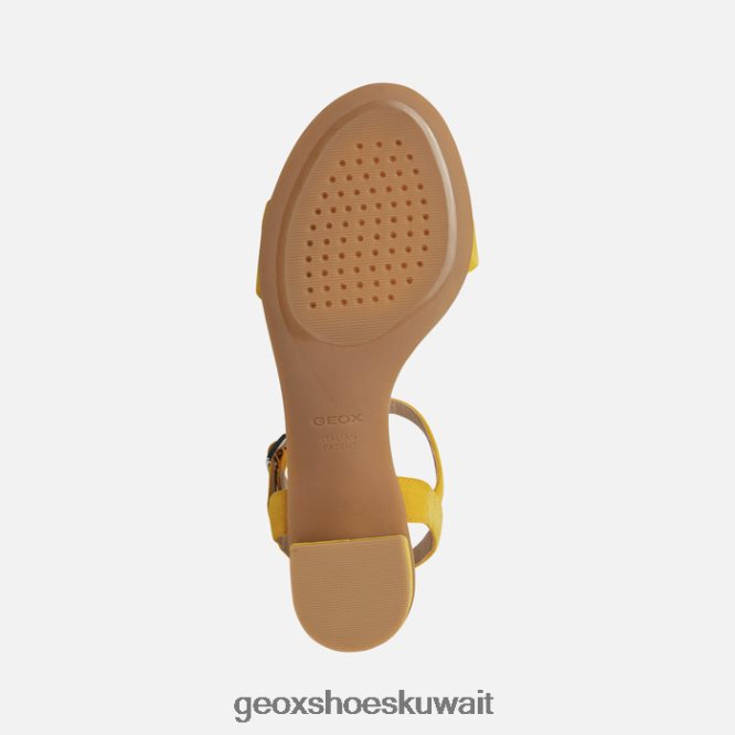 Geox BLL84T1 Aurely 50 Woman Dark Yellow