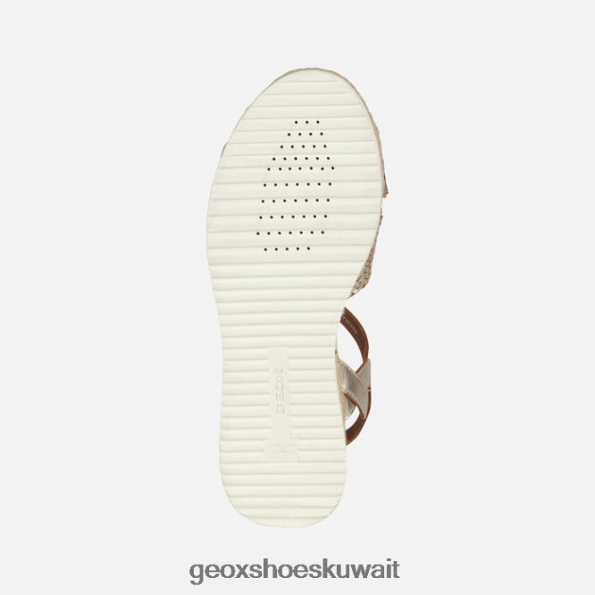 Geox BLL84T204 Eolie Woman Light Gold