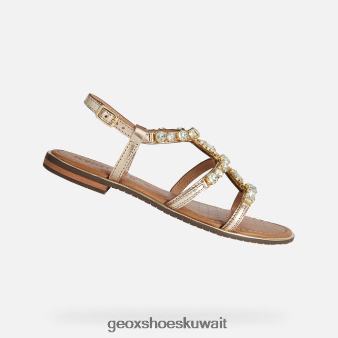 Geox BLL84T206 Sozy Plus Woman Light Gold