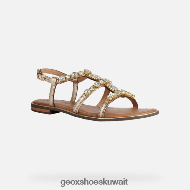 Geox BLL84T206 Sozy Plus Woman Light Gold