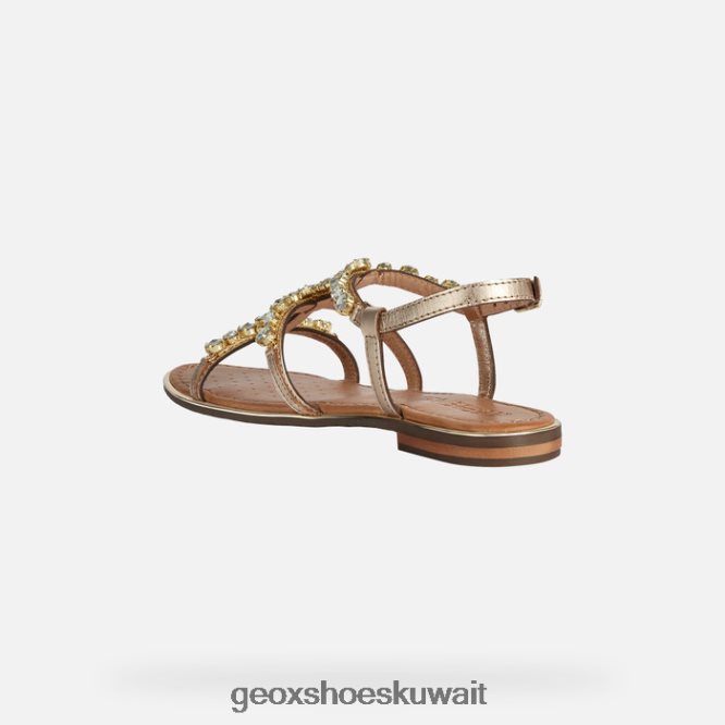 Geox BLL84T206 Sozy Plus Woman Light Gold