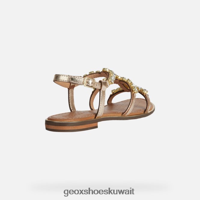 Geox BLL84T206 Sozy Plus Woman Light Gold
