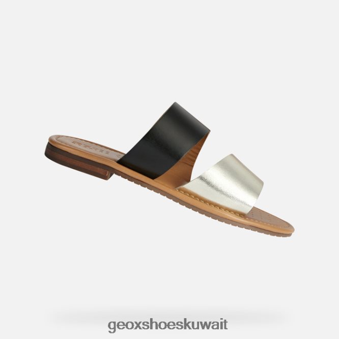 Geox BLL84T207 Sozy S Woman Black/Light Gold