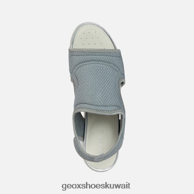 Geox BLL84T235 Sandal Vega Woman Light Grey