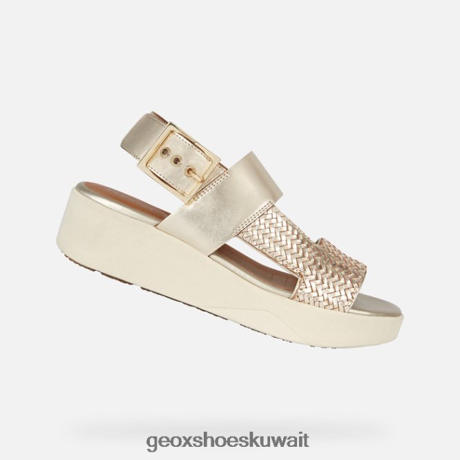 Geox BLL84T300 Laudara Woman Light Gold