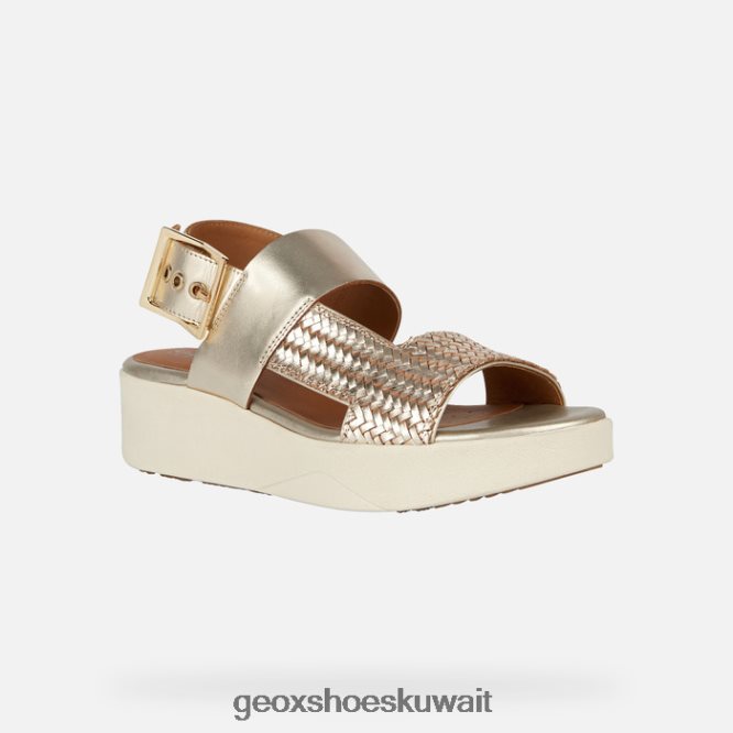 Geox BLL84T300 Laudara Woman Light Gold