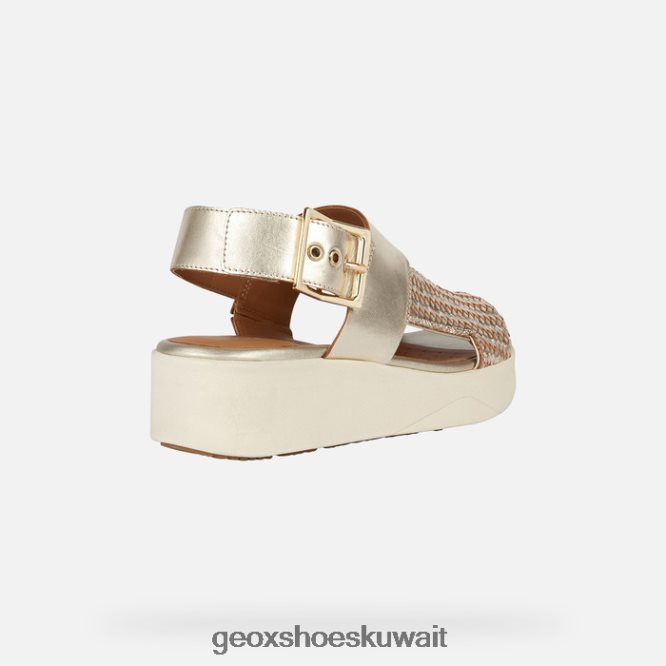 Geox BLL84T300 Laudara Woman Light Gold