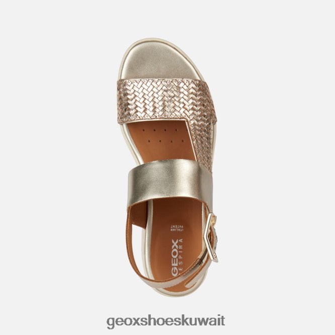 Geox BLL84T300 Laudara Woman Light Gold