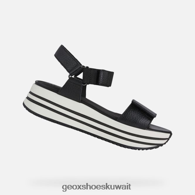 Geox BLL84T355 Sandal Kency Woman Black