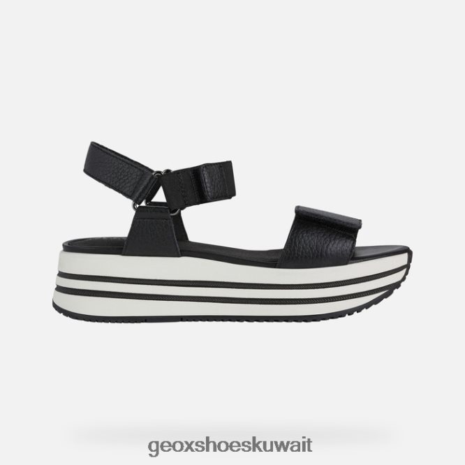 Geox BLL84T355 Sandal Kency Woman Black