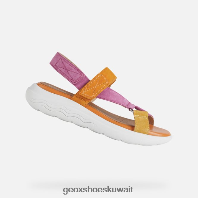 Geox BLL84T36 Spherica Ec5W Woman Fuchsia/Orange