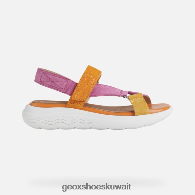Geox BLL84T36 Spherica Ec5W Woman Fuchsia/Orange