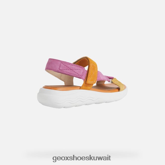 Geox BLL84T36 Spherica Ec5W Woman Fuchsia/Orange