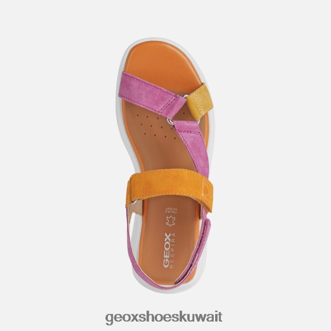 Geox BLL84T36 Spherica Ec5W Woman Fuchsia/Orange