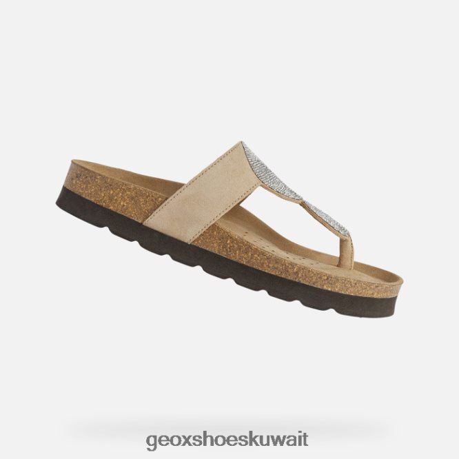 Geox BLL84T379 Brionia High Woman Light Taupe