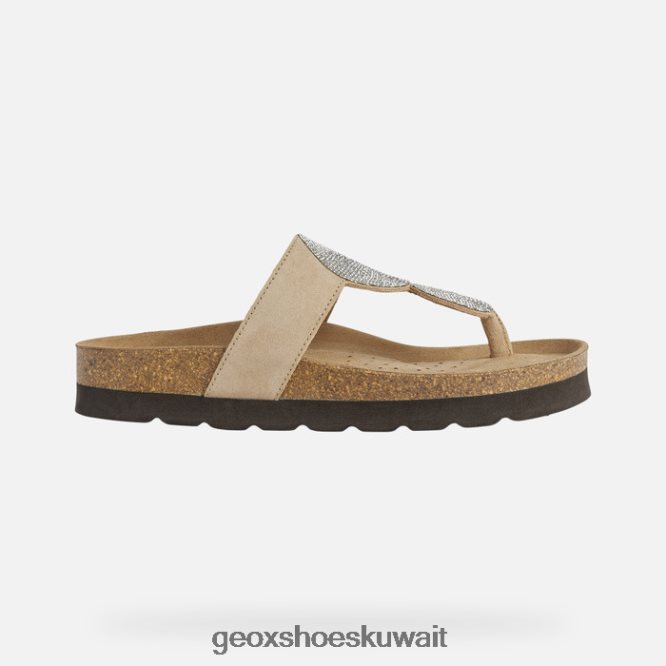 Geox BLL84T379 Brionia High Woman Light Taupe