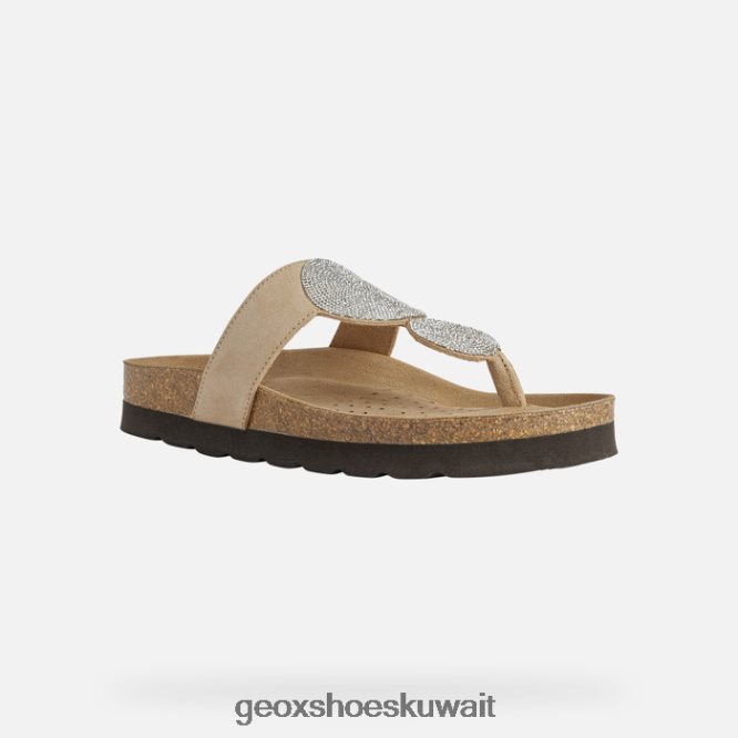 Geox BLL84T379 Brionia High Woman Light Taupe