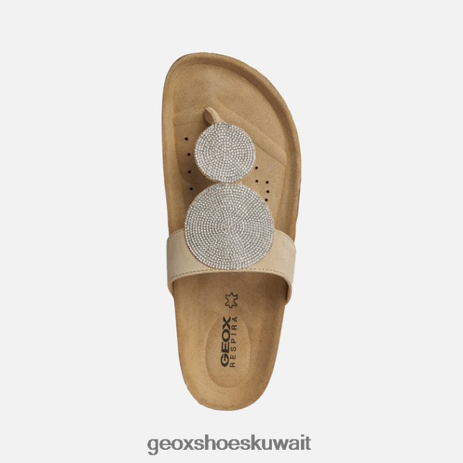 Geox BLL84T379 Brionia High Woman Light Taupe