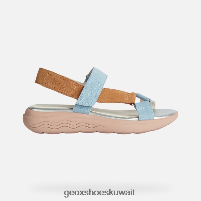 Geox BLL84T37 Spherica Ec5W Woman Light Sky/Camel