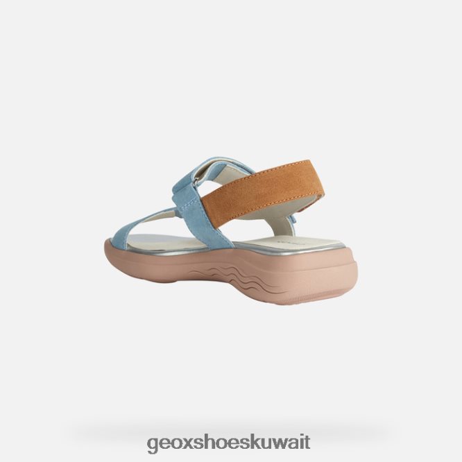 Geox BLL84T37 Spherica Ec5W Woman Light Sky/Camel